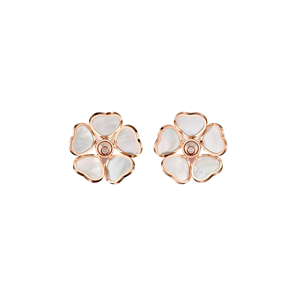 Earrings Chopard Happy Hearts