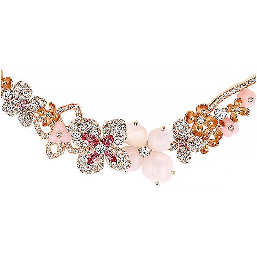 Necklace Chaumet Hortensia with diamonds