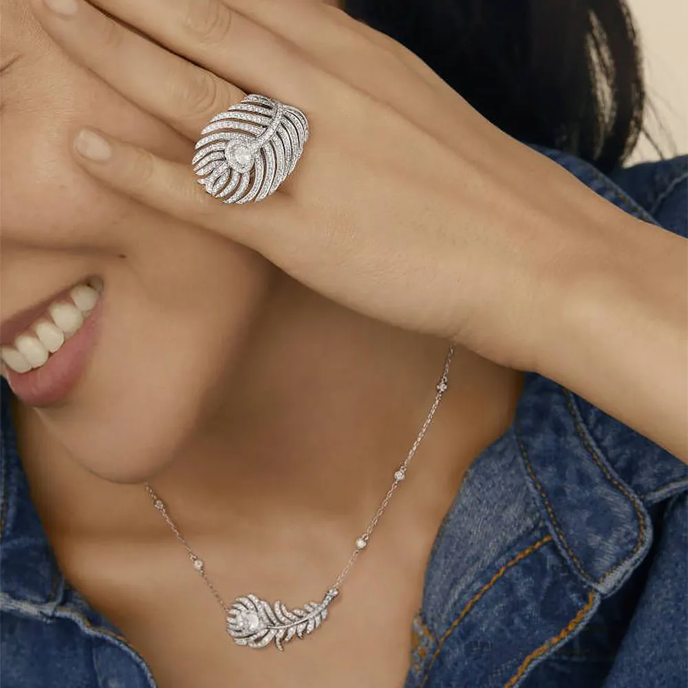 Pendant Boucheron Plume de Paon