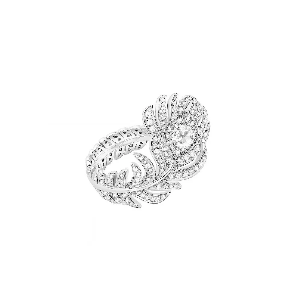 Gredzens Boucheron Plume de Paon