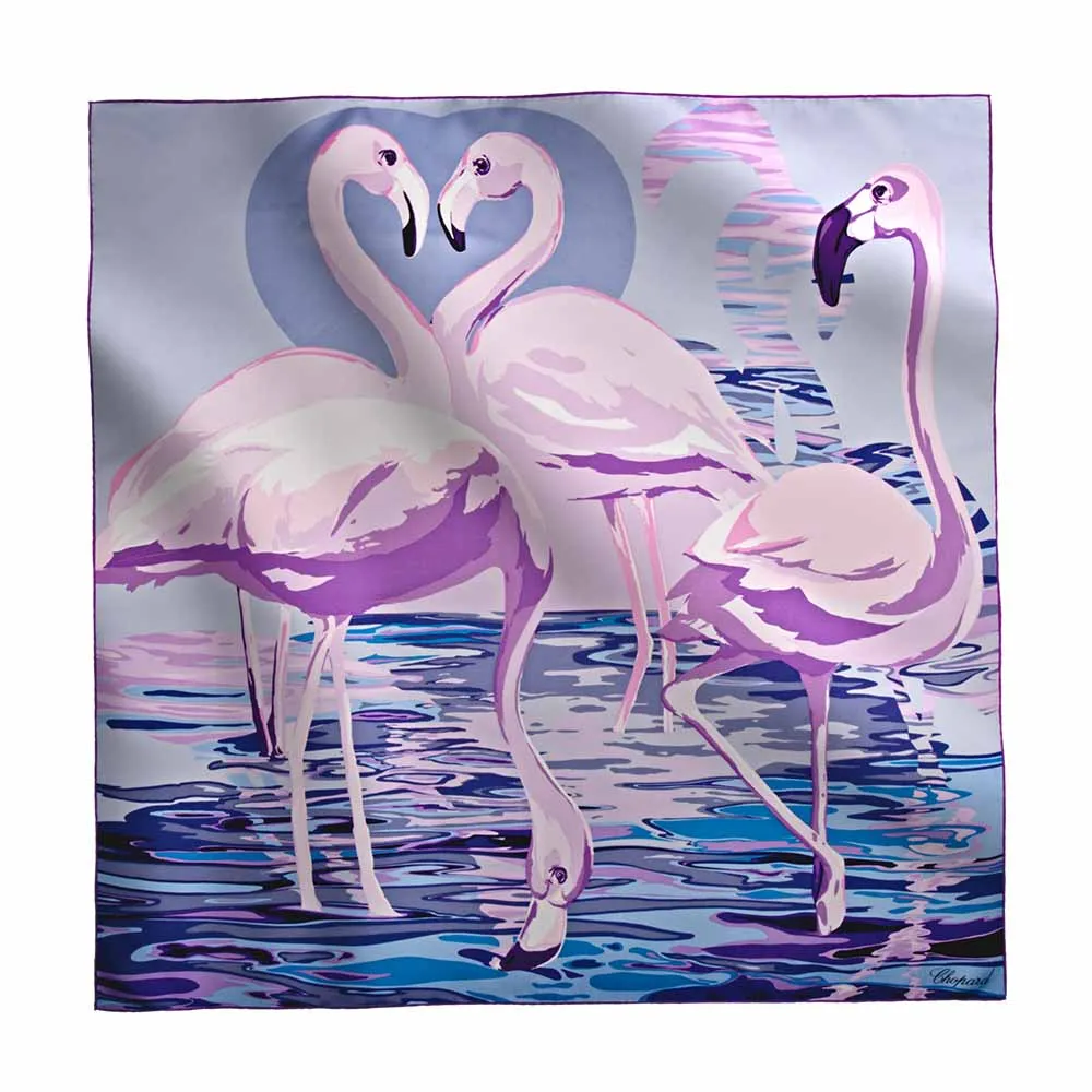 Платок Chopard Flamingo