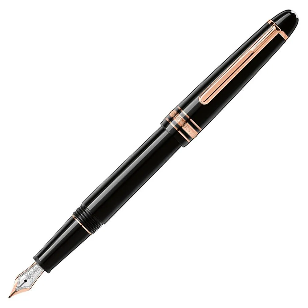 Перьевая ручка Montblanc Meisterstück Red Gold-Coated, размер F