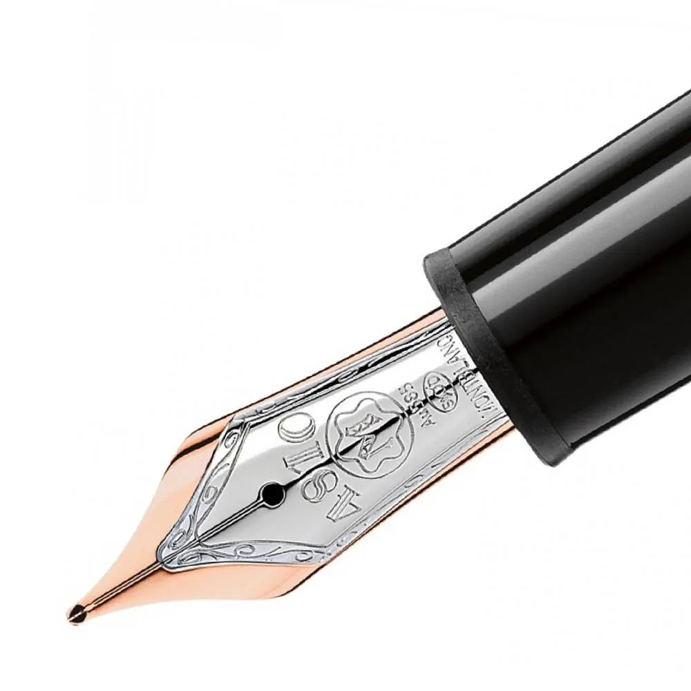 Перьевая ручка Montblanc Meisterstück Red Gold-Coated, размер M