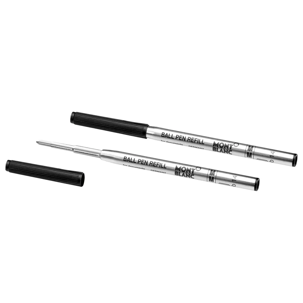 2 Kodoliņi (M) Montblanc lodīšu pildspalvai, Mystery Black