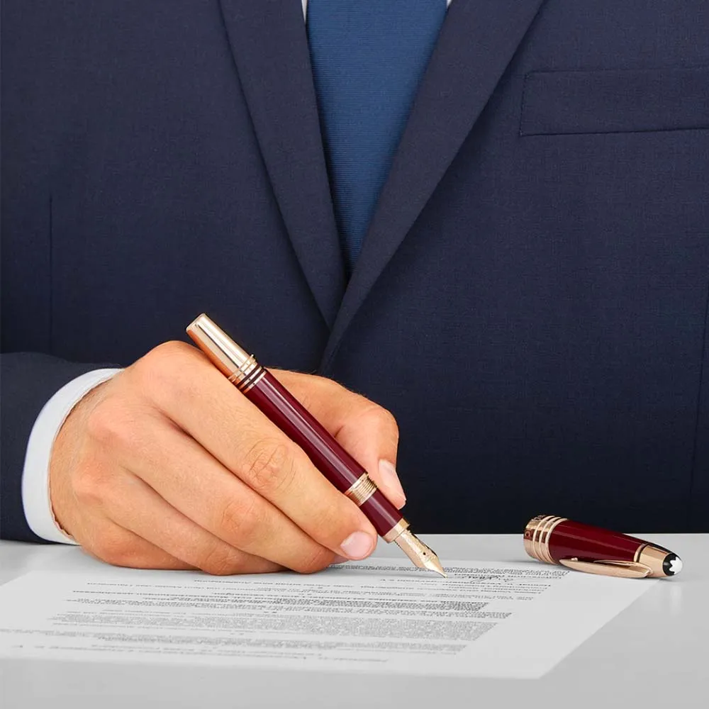 Fountain Pen Montblanc Great Characters John F. Kennedy, M Fountain Pen Montblanc Great Characters John F. Kennedy, M