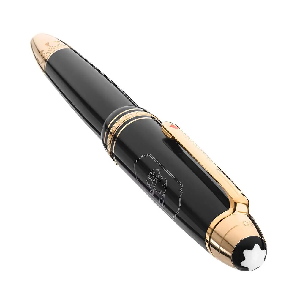 Перьевая ручка Montblanc Meisterstück Around the World in 80 Days, F