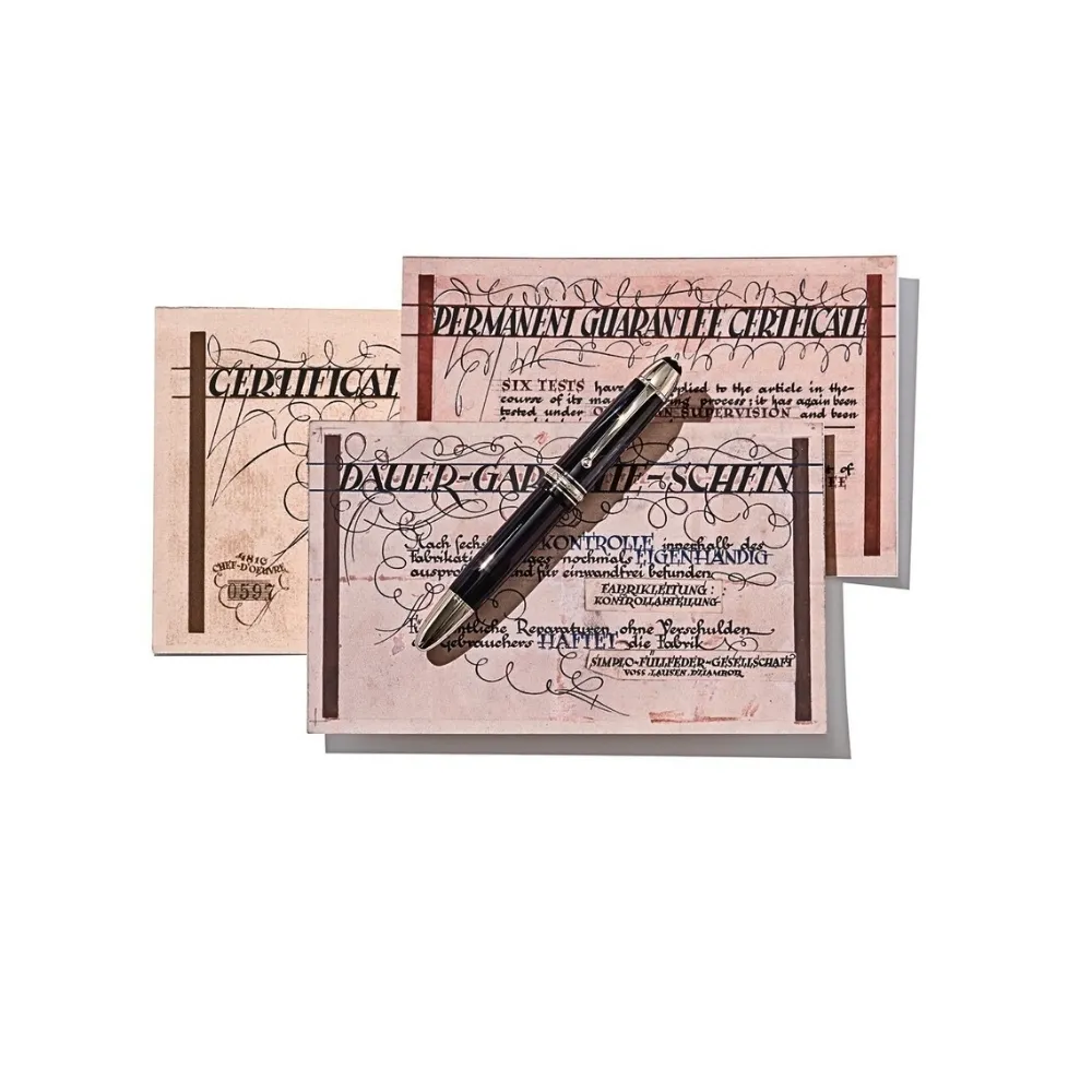 Перьевая ручка Montblanc Meisterstück The Origin Collection